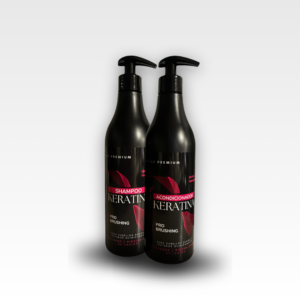Kit shampoo y acondicionador keratina 500 mL